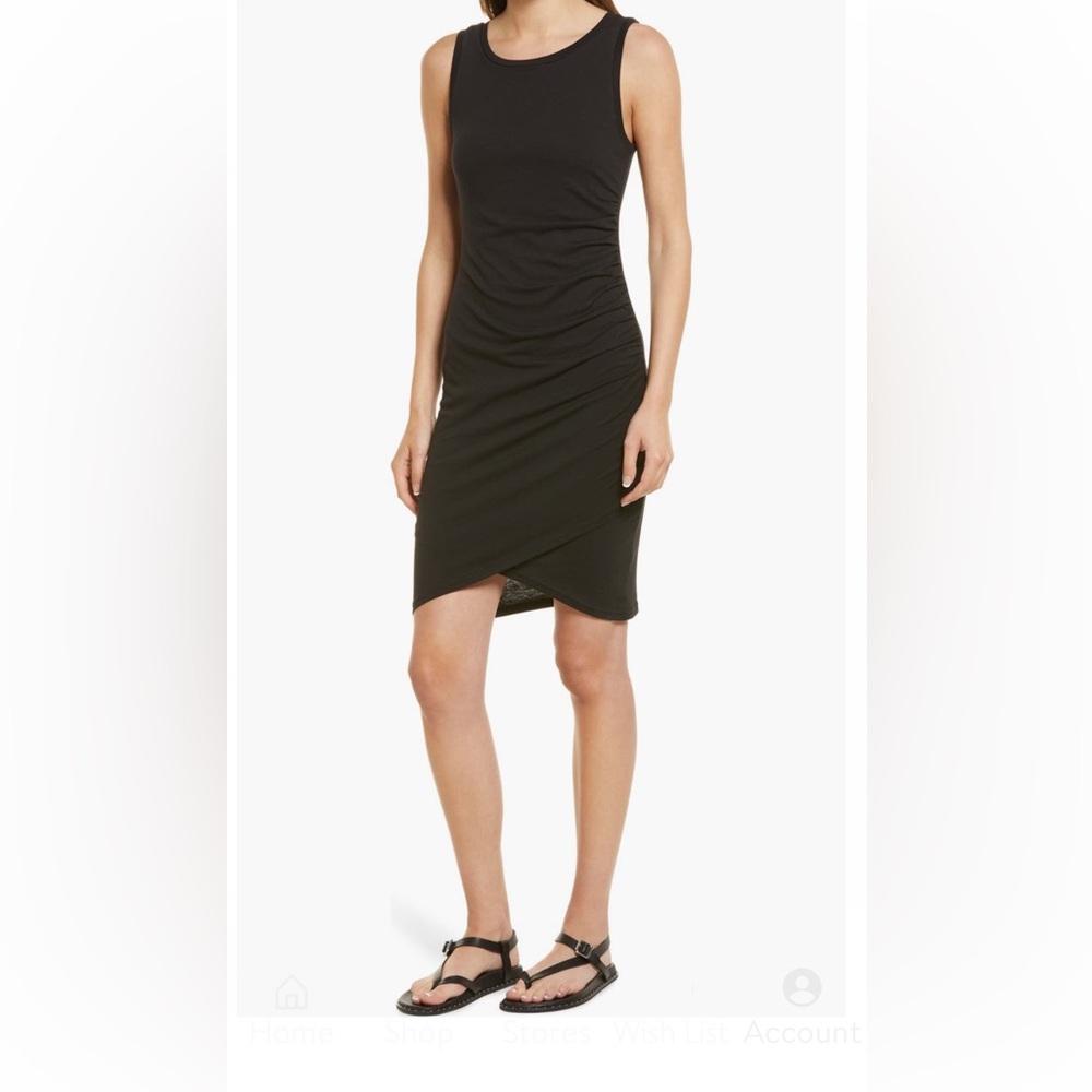 Treasure and Bond Side Ruched Dress